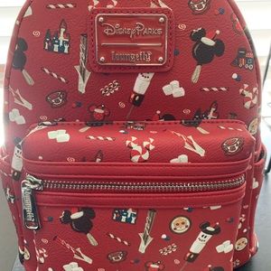 Disney Loungefly Christmas backpack- NWT